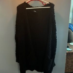Fluffy cardigan
